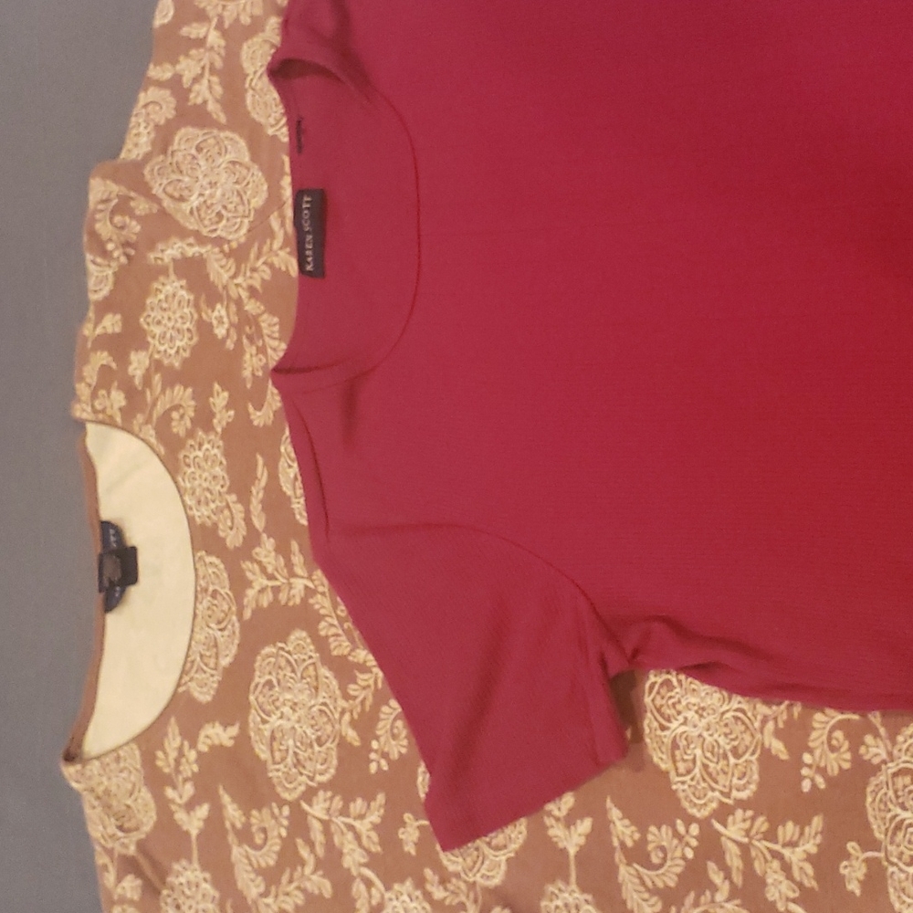 2 Karen Scott tees